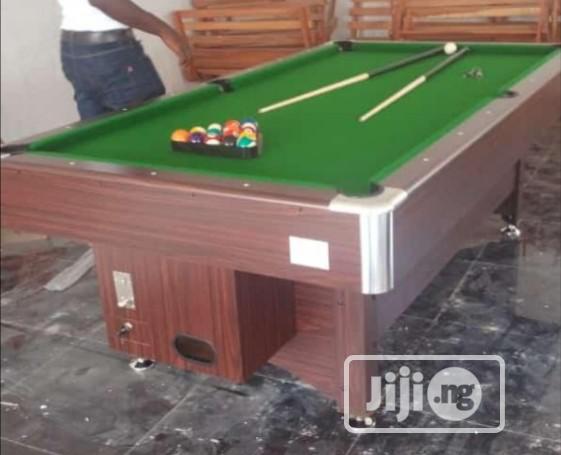 Coin Operated Snooker Pool Table With Full Accessories
