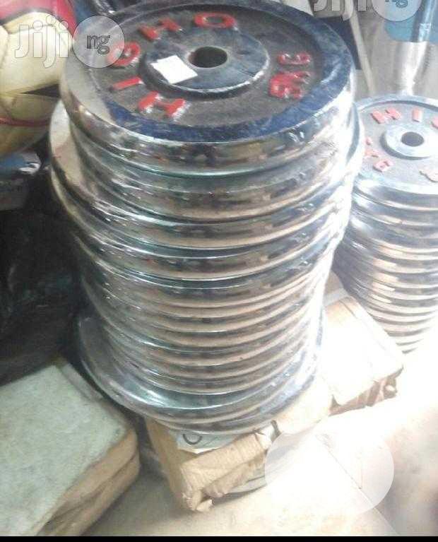 New Chrome Steel Dumbbell Plates
