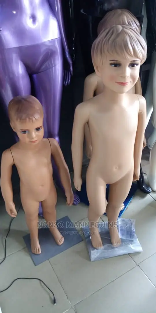 Brown Kids Male Female Fashion Display Model Mannequinss