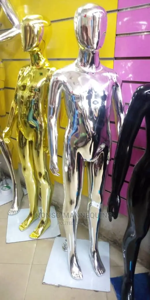 Chrome, Black, Ashes Colour Unisex Children Mannequins