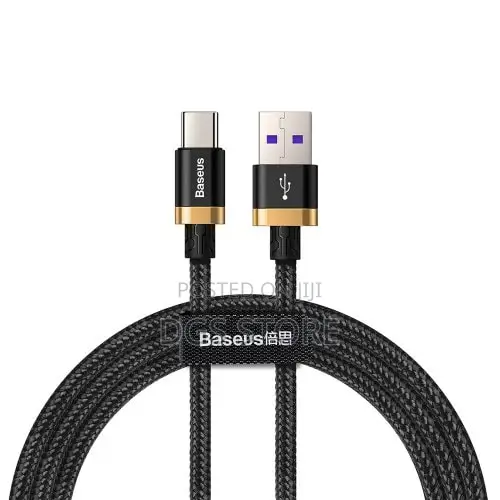 Baseus Gold Red Hw Flash Charge Cable Usb for Type-C 40w 1m