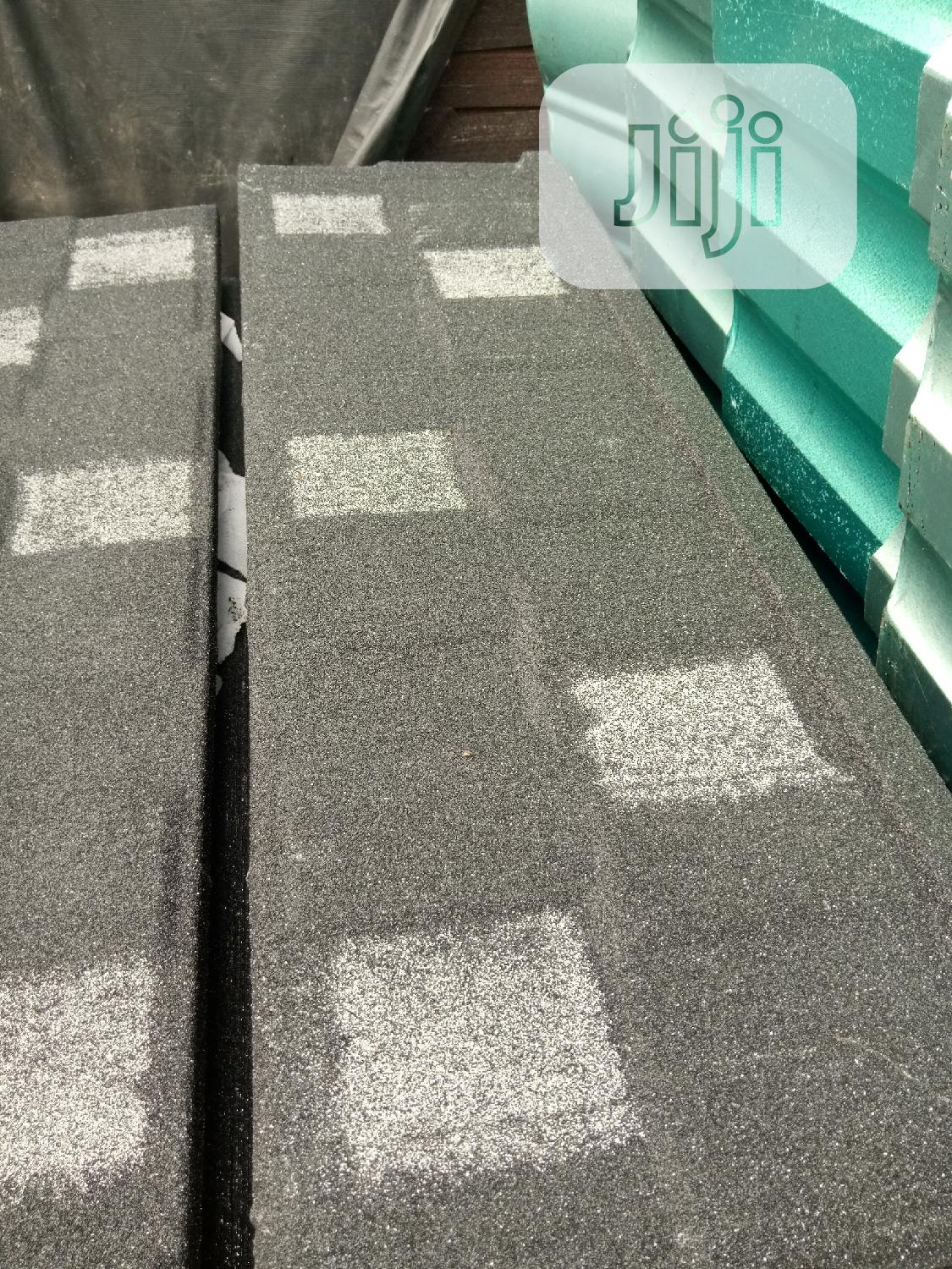 Black And White Shingle Stone Coated Roof Tile From Sylverkings.