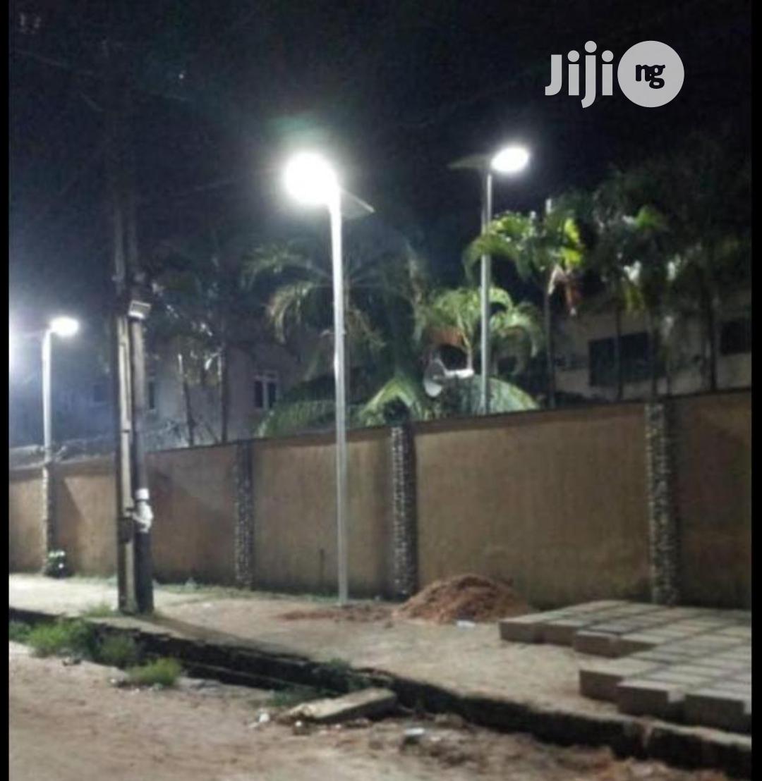 All in One Solar Street Light and Pole 2 Years Warranty