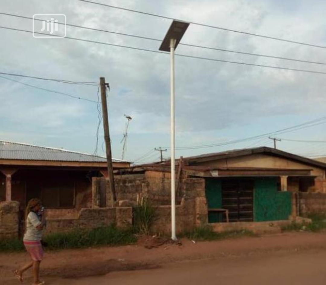 All in One Solar Street Light and Pole 2 Years Warranty