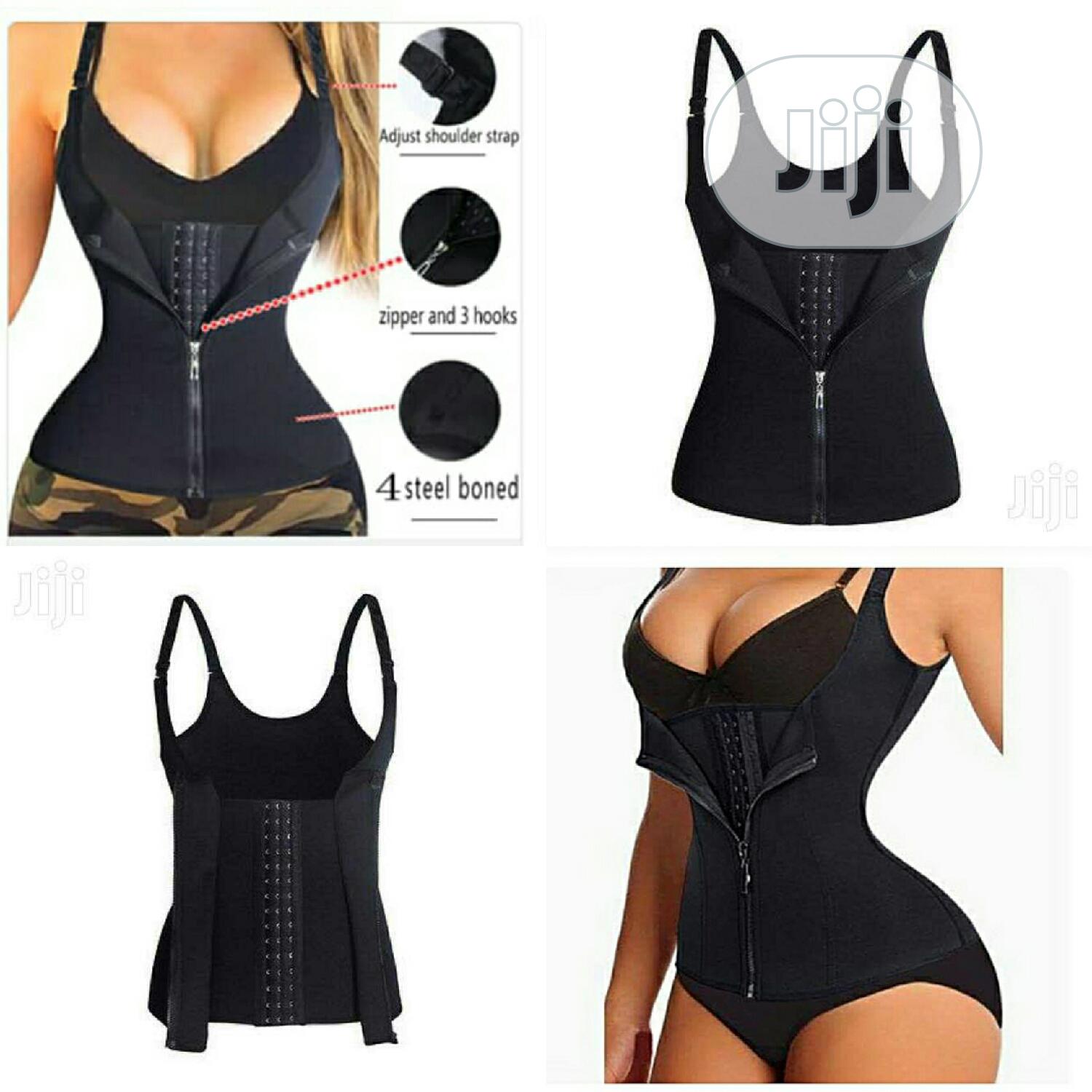 Sexy Body Shaper With Zip Up