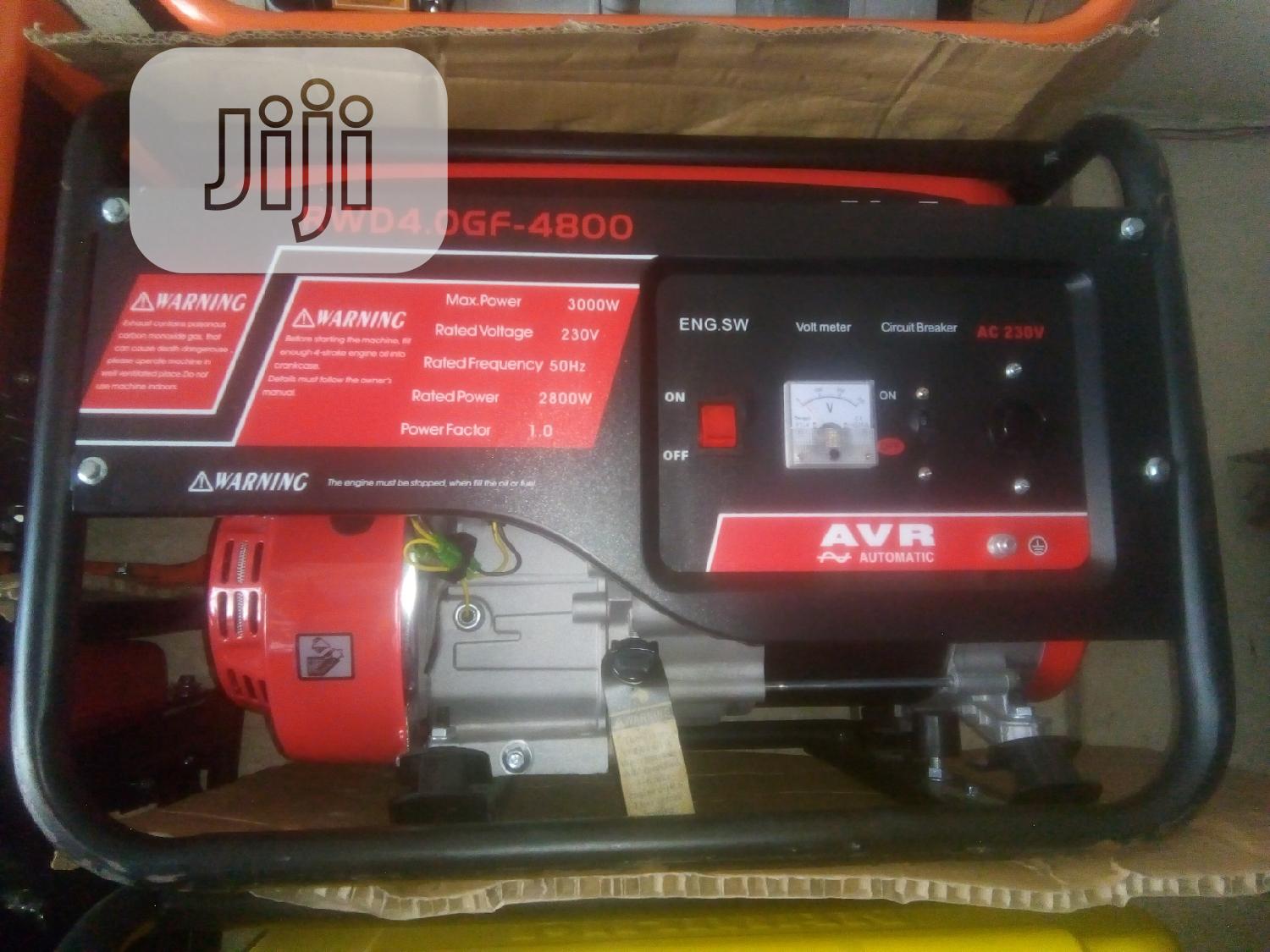 Korea 2.8kva 3kva Maxmech Petrol Generator