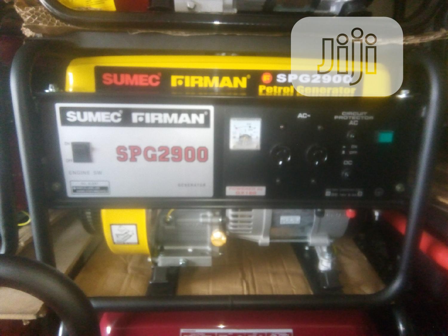 2kva 2.2kva Sumec Firman Petrol Generator Spg2900