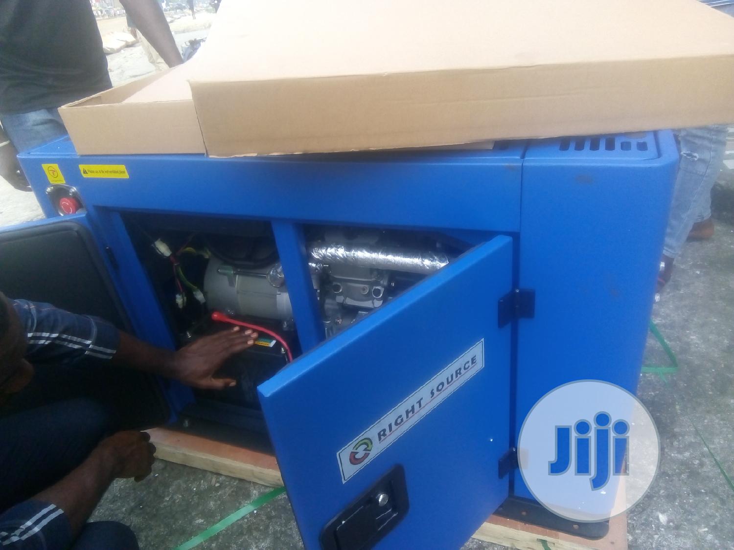 13kva Right Source Diesel Gen Set With Radiator Is Available