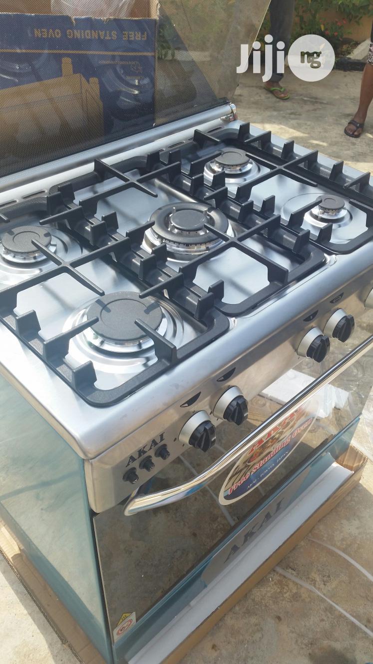 AKAI 5burners Gas Cooker.