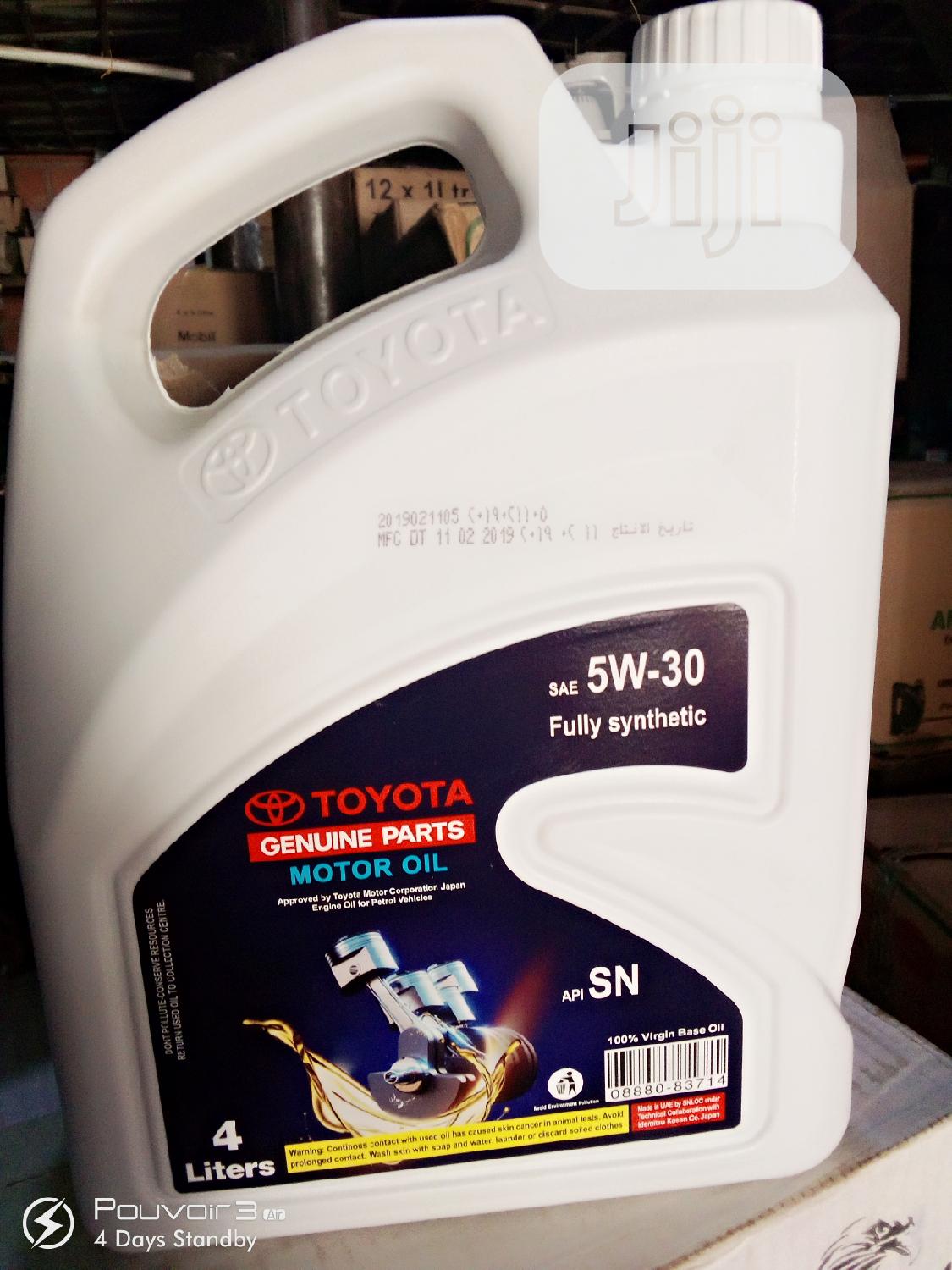 Toyota Oil 5w-30