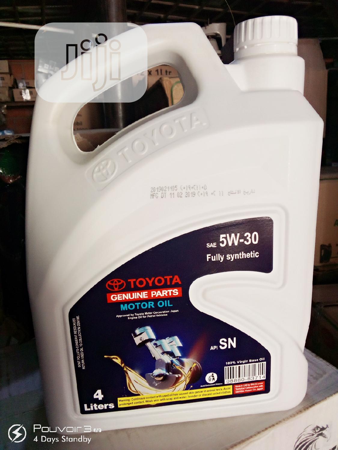 Toyota Oil 5w-30