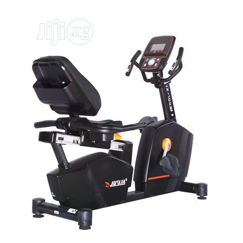 Commercial Heavy-Duty Recumbent Exercise Bike