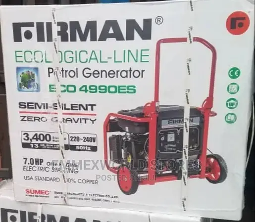 Firman Generator Set Eco 4990es