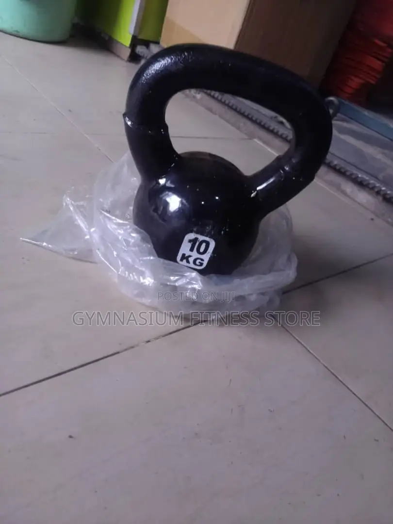 10kg Kettlebell Black VVC