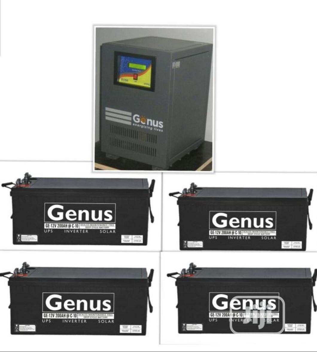 5kva 48v Genus Inverter With 4 Batteries