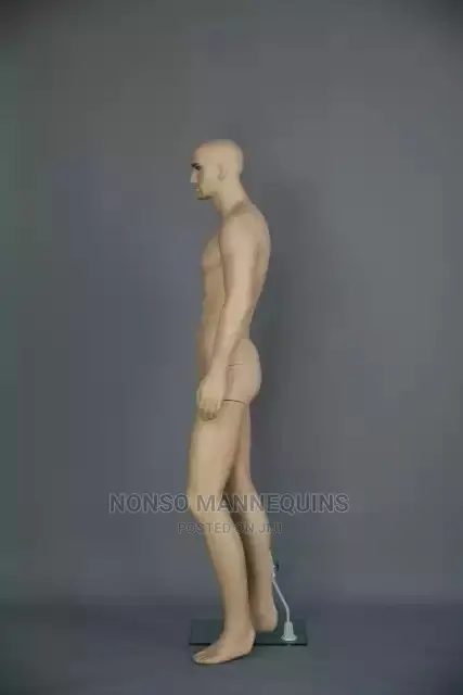Skin Colour Male Bald Head Display Mannequin