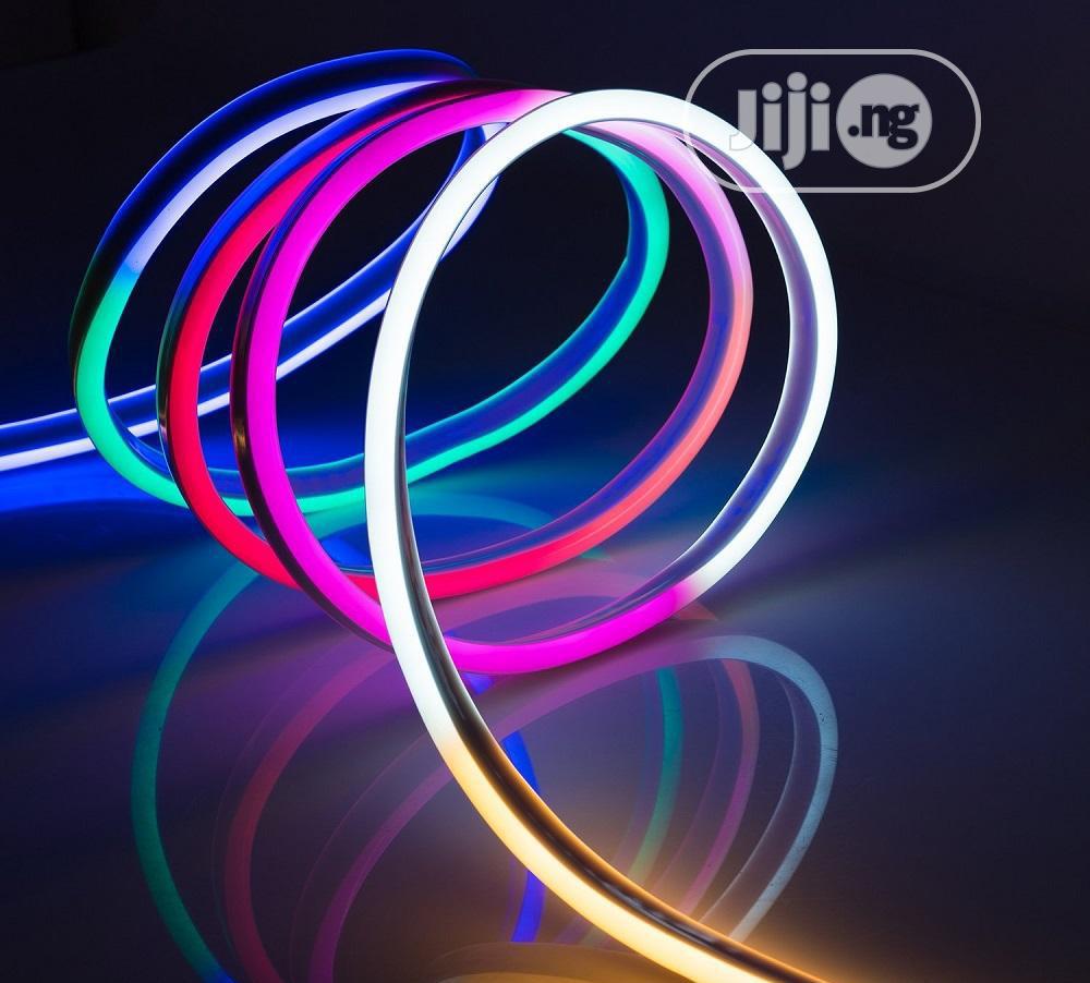 RGB Changing 120leds/M Led Neon Rope Light Outdoor +Indoor