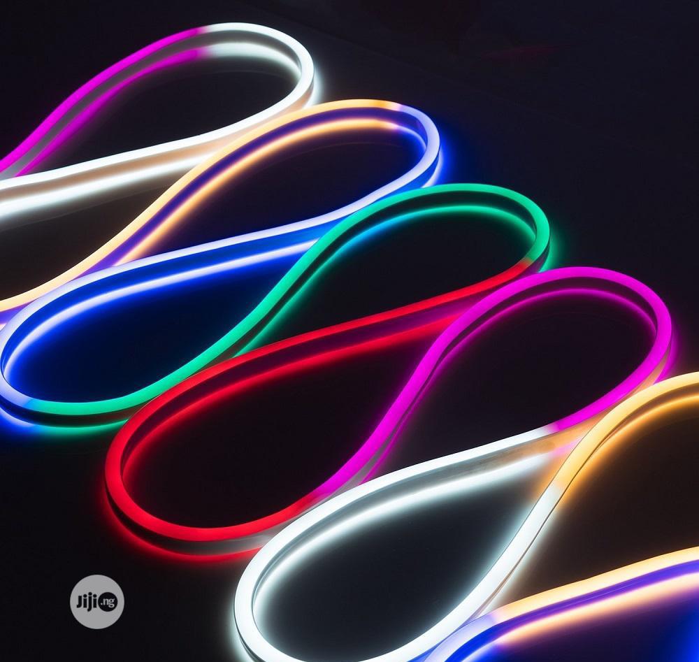 RGB Changing 120leds/M Led Neon Rope Light Outdoor +Indoor