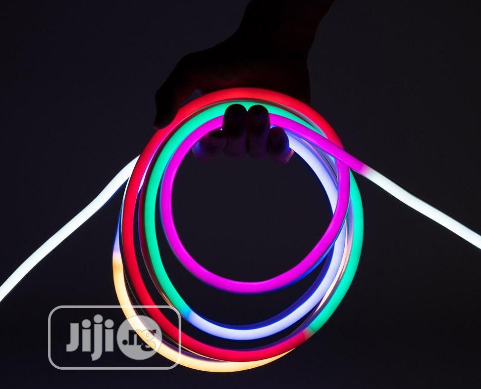 RGB Changing 120leds/M Led Neon Rope Light Outdoor +Indoor