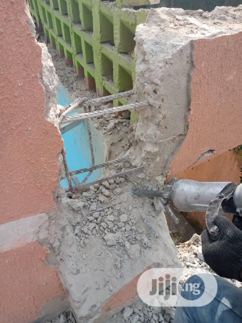 Demolition Contractor Concrete Breaking Jobs in Nigeria -Heaviduty LTD