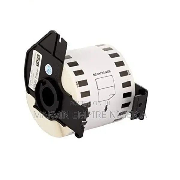 Brother Dk-22205 Continuous 62mm*30.48m Paper Roll Label