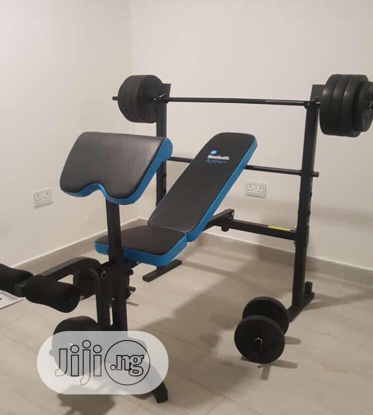 Imported JX Fitness Bench Press With Complete Accessories