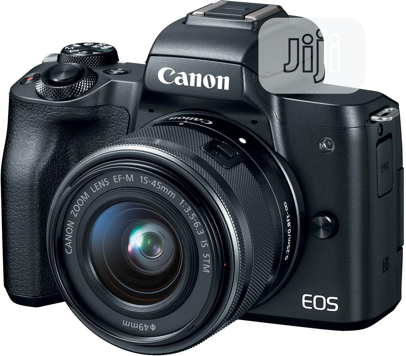 Canon EOS M50 Mirrorless Camera Kit W/Ef-M15-45mm and .