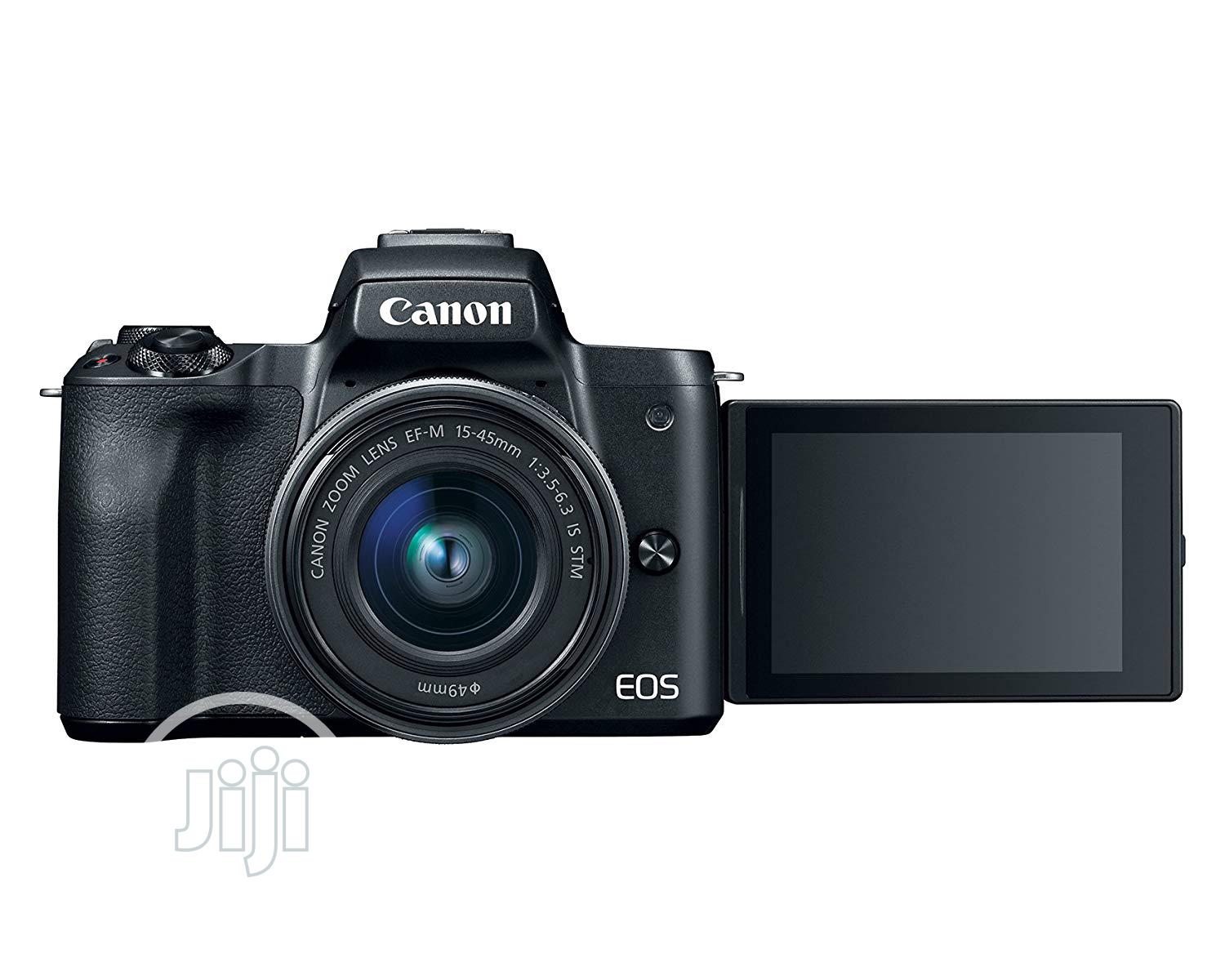 Canon EOS M50 Mirrorless Camera Kit W/Ef-M15-45mm and .