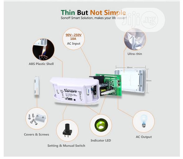 Sonoff Basic 10a 2200w Wifi Wireless Smart Switch Remote Co
