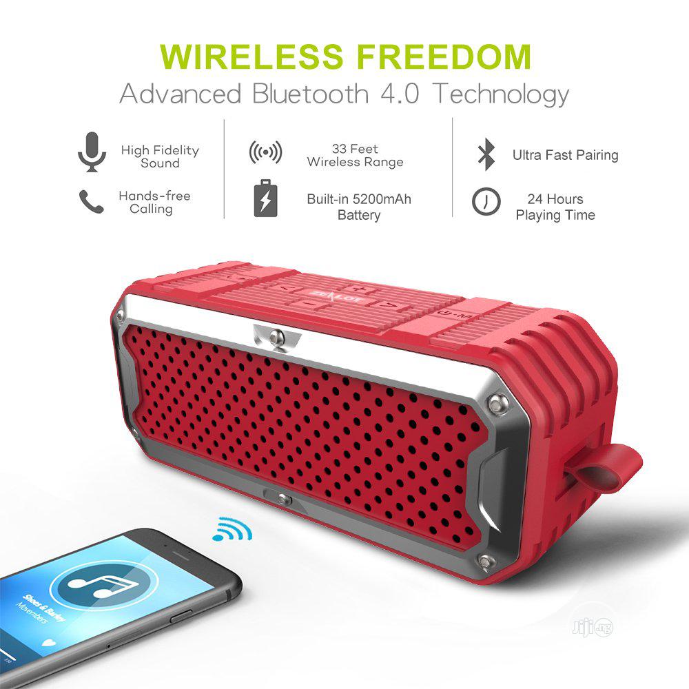 S6 Waterproof Portable Wireless Bluetooth Speaker Power Bank