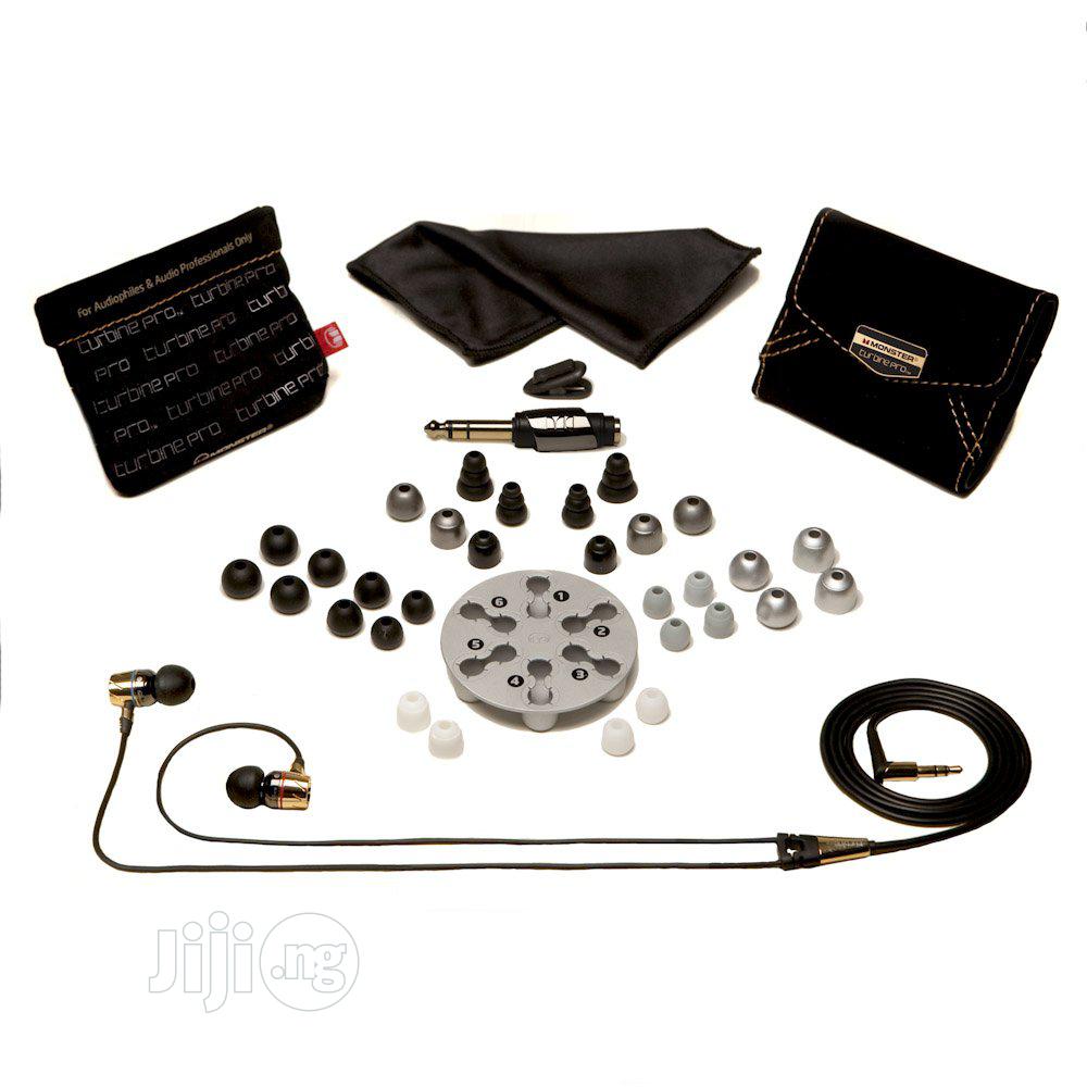 Monster Turbine Pro Gold In Ear Headphones W/Ctalk