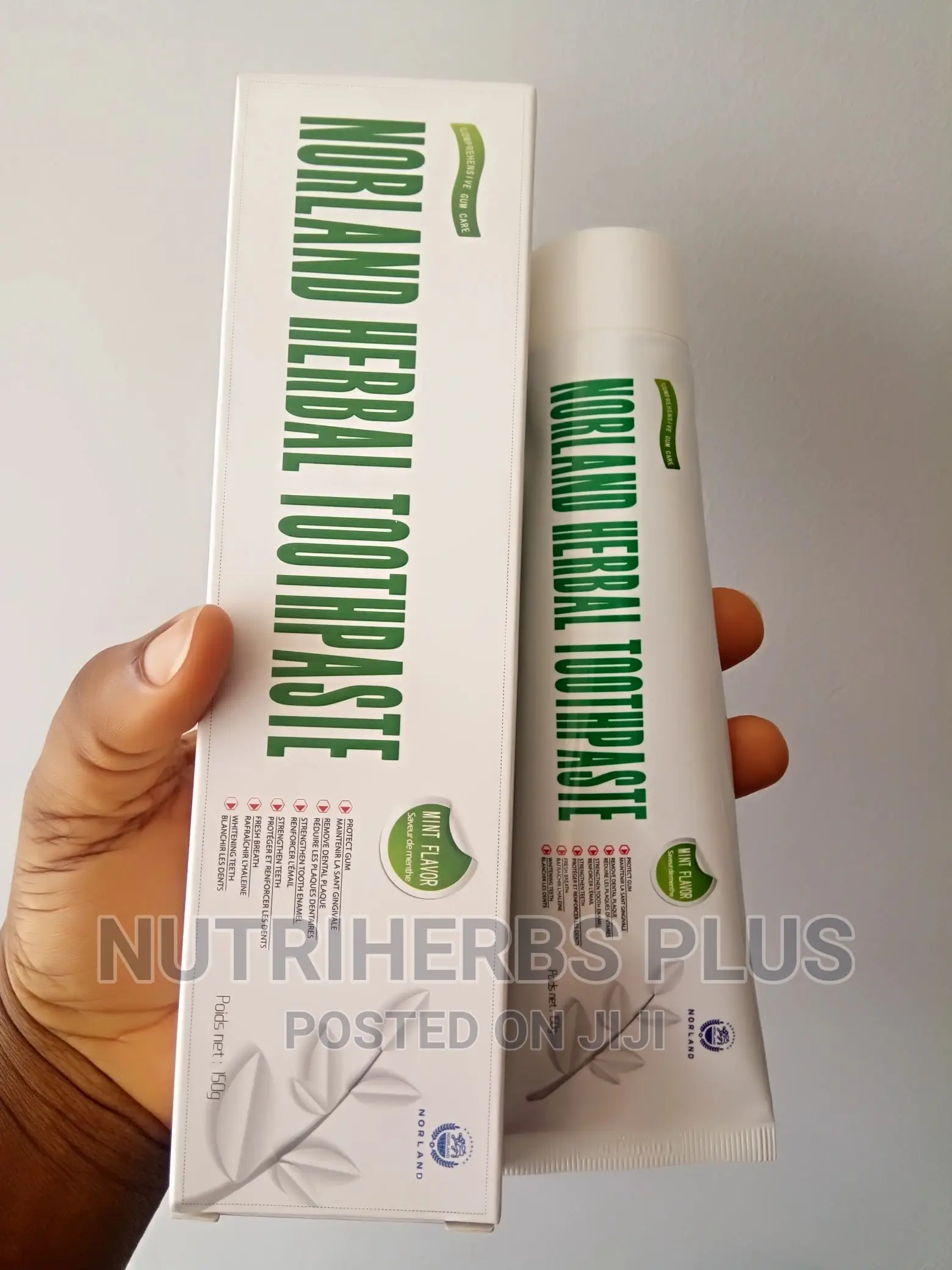Herbal Cavity Protection Toothpaste for Tooth Ache and Decay