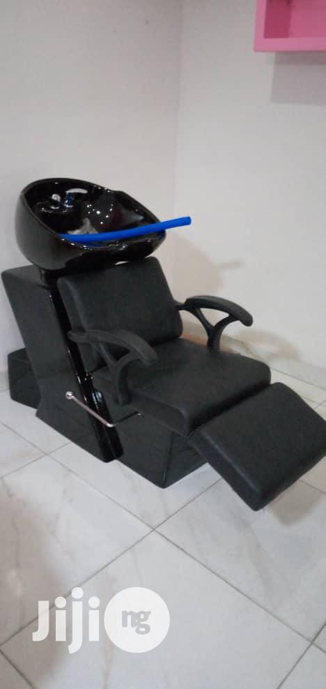 Shampoo Leather Chair