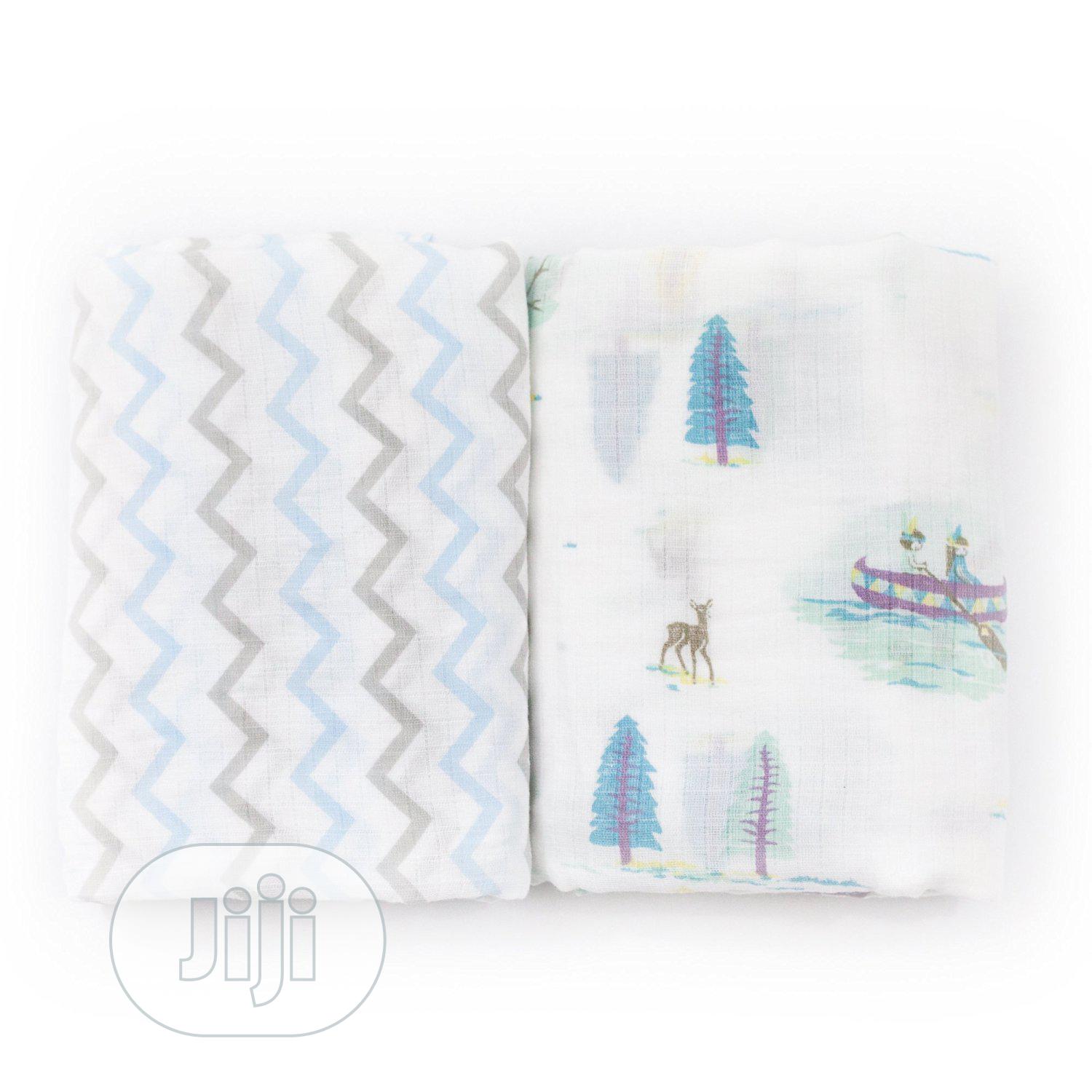 Daisy Joseph 2 Pack Organic Receiving Blankets