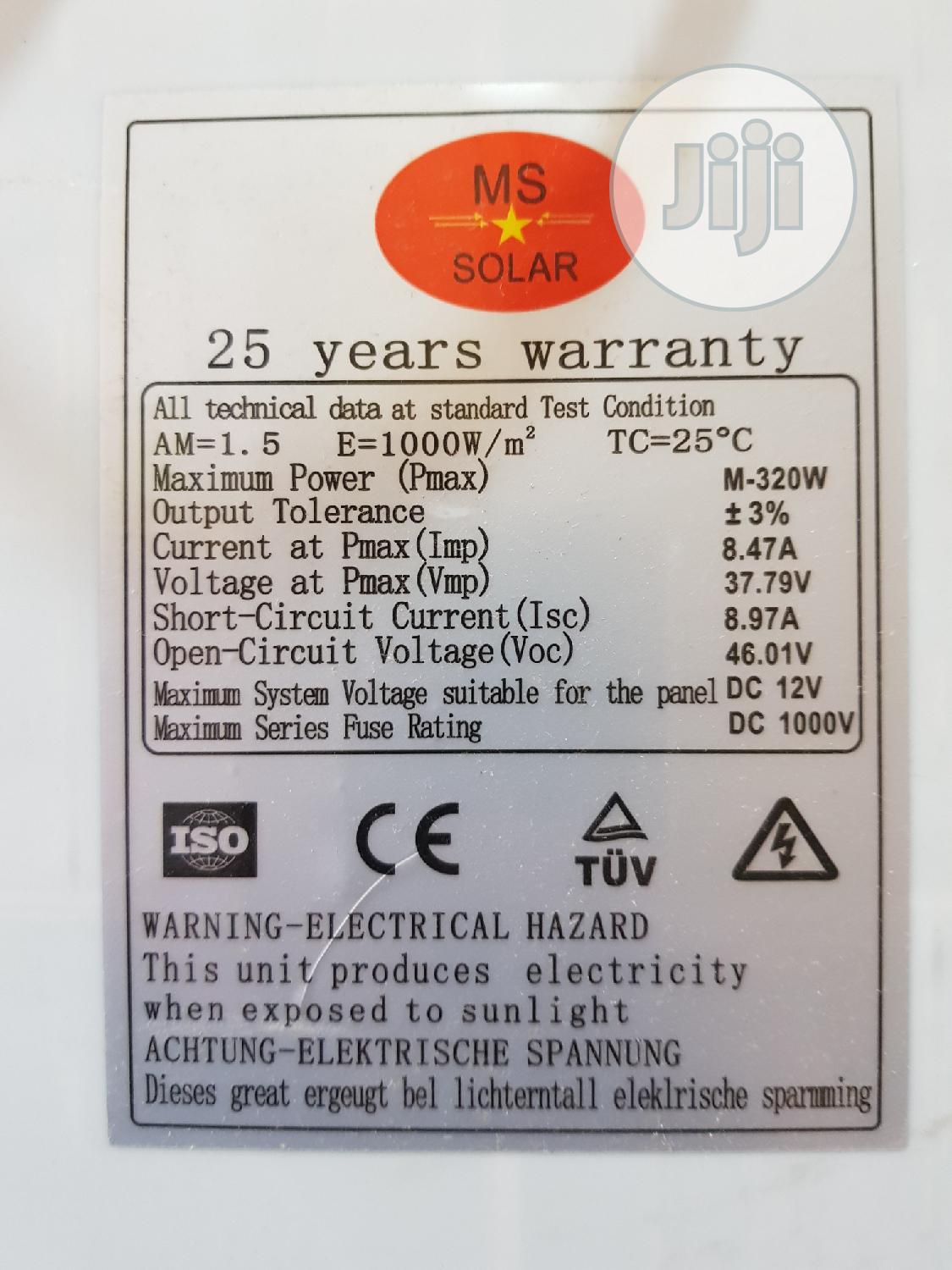 320w MS Solar Panel