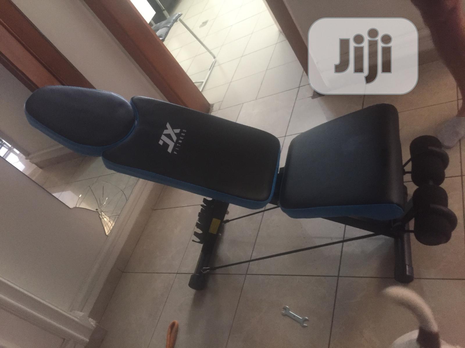 JX Fitness Adjustable Sit Up Bench. Nationwide Delivery Incl