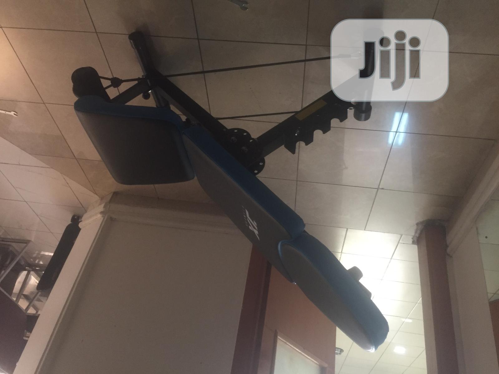 JX Fitness Adjustable Sit Up Bench Imported. Tummy Trimmer