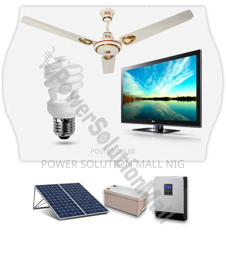 1.5kva/12v Inverter With 2 Solar Panel + 1 X 200ah Battery