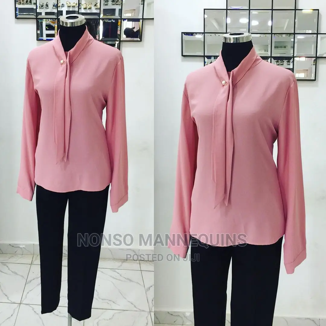 Half Body on Rod Female Male Body Dressform Display