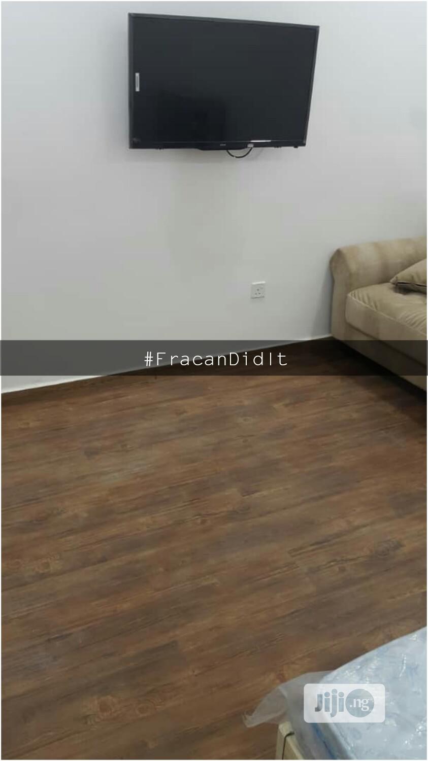 Vinyl PVC Wood-Like Floor . Free Installation Within Lagos