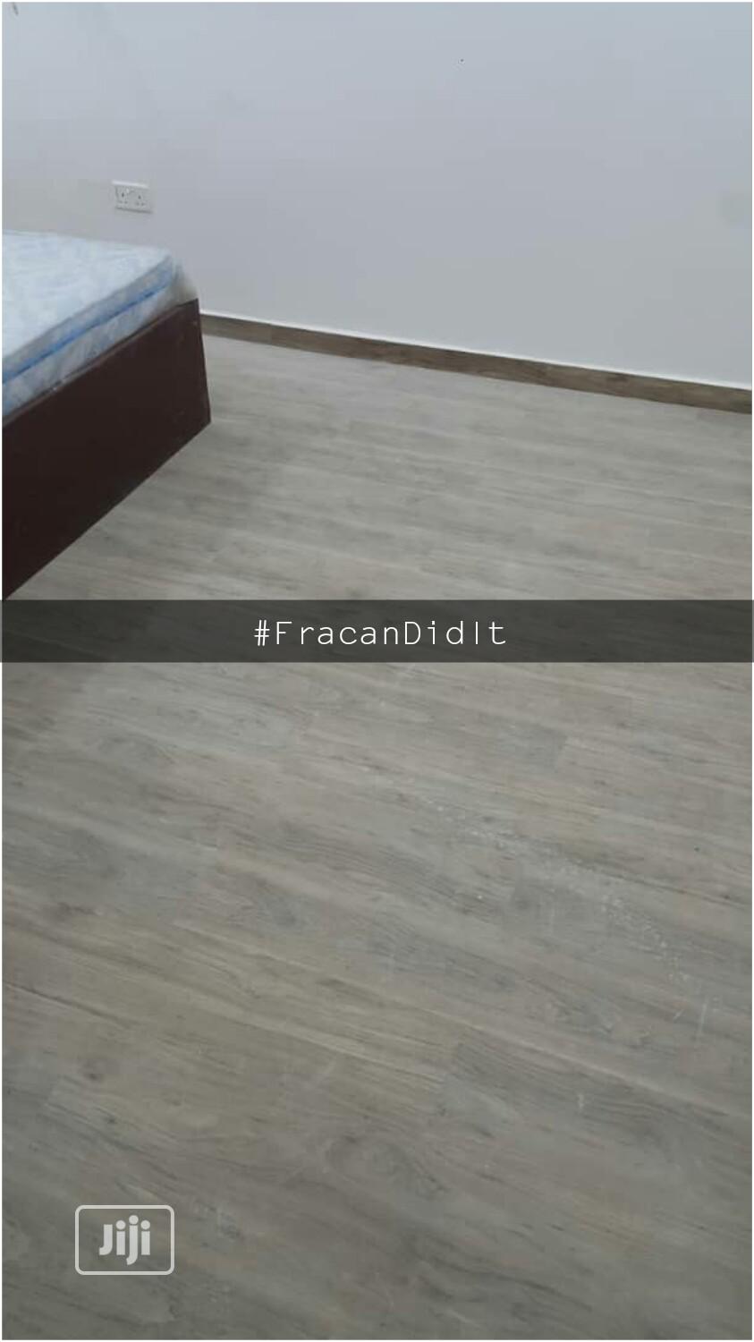Vinyl PVC Wood-Like Floor. Fracan Interior LTD Abuja
