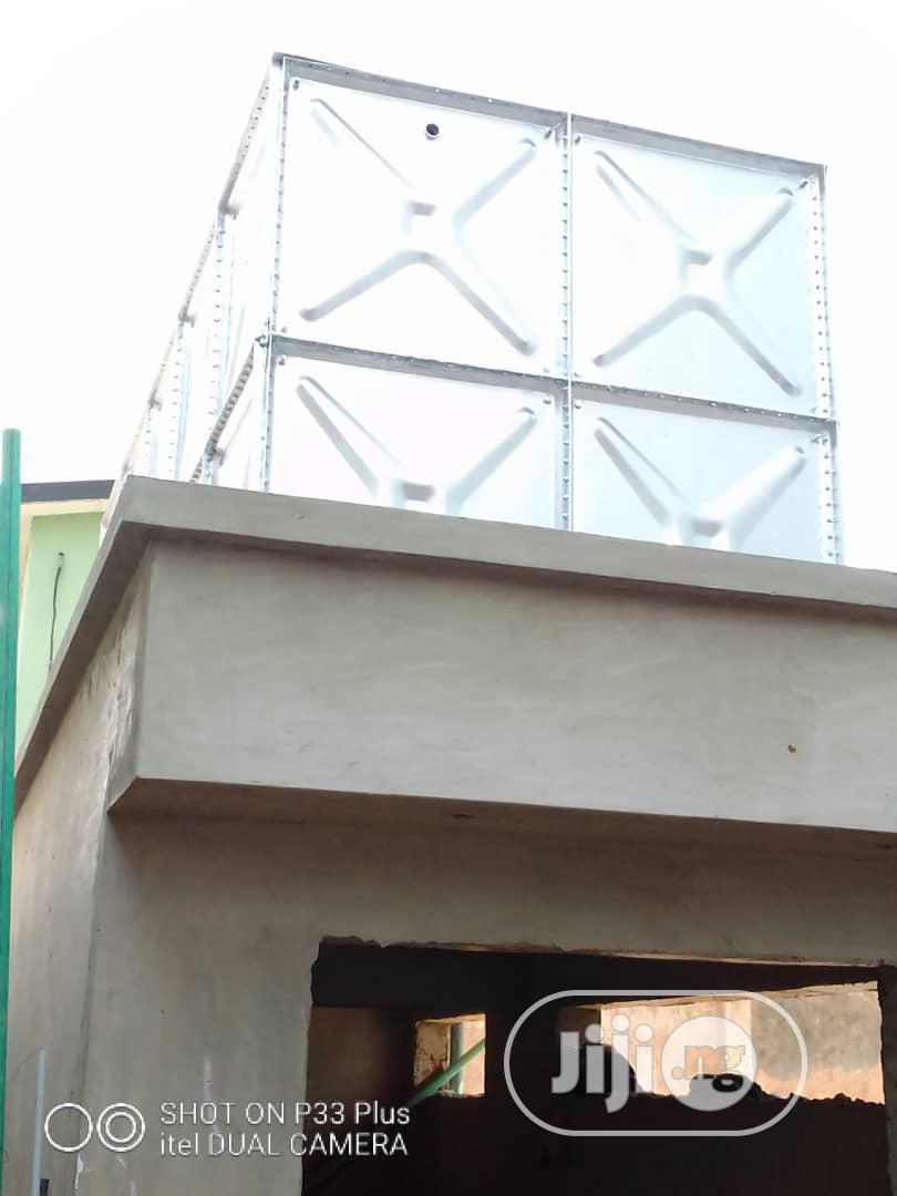 Sectional Mild Steel Tank and Accessories