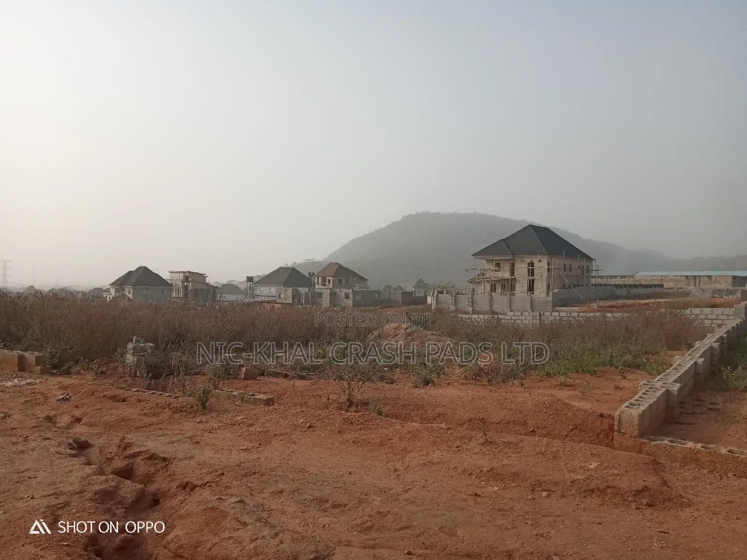 Buildable and Habitable Leveled Plot for Sale