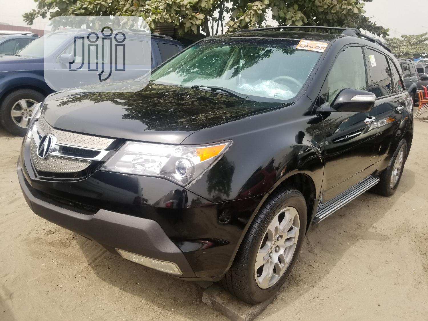 Acura MDX Sport 4dr AWD (3.7L 6cyl 5A) 2008 Black