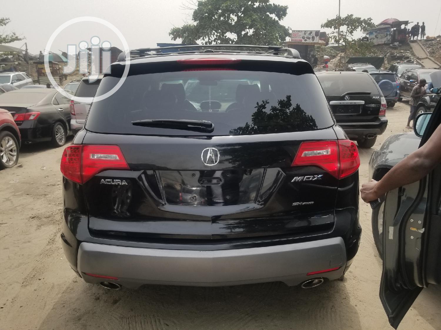 Acura MDX Sport 4dr AWD (3.7L 6cyl 5A) 2008 Black