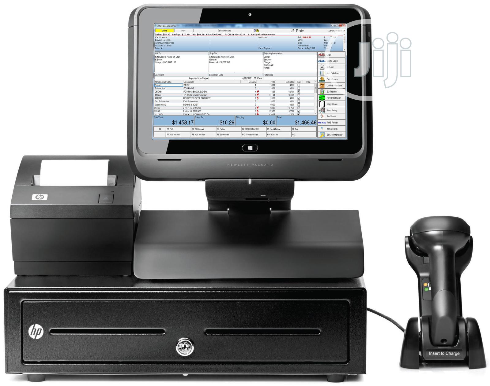 Pos And Cash Register