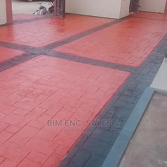Concrete Stamped Flooring, Release , Color Hardener, Polish