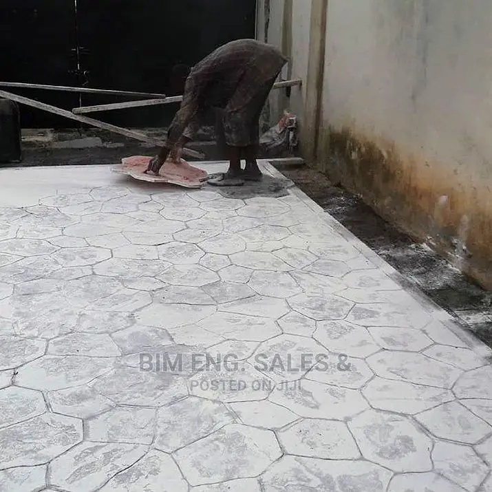 Concrete Stamp Floor, Color Hardener, Release Agent, Polish , Sealant,