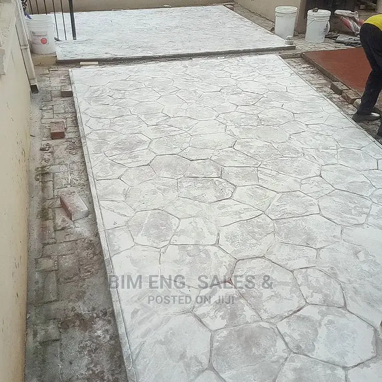 Concrete Stamp Floor, Color Hardener, Release Agent, Polish , Sealant,