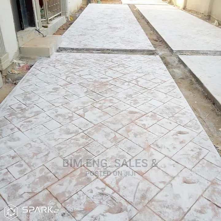 Concrete Stamp Floor, Color Hardener, Release Agent, Polish , Sealant,